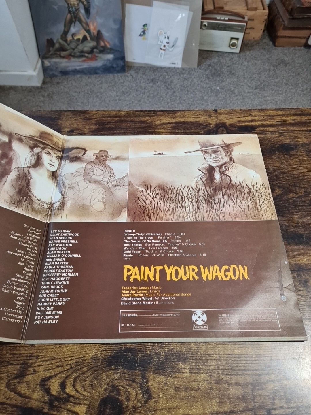Paint Your Wagon (Music from the Soundtrack) GF UK Stereo 1969