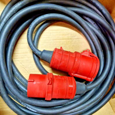 CEE Verlängerungsleitung Superflex H07RN-F 5G4,0 10m CEE 400V 32A