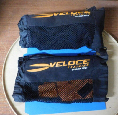 VELOCE TRAINING EVASION BELT/FLAG KIT - 4 BELTS/8 FLAGS W/ STORAGE BAGS
