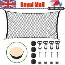 Large Car Cargo Net Nylon Elastic Mesh Luggage Cargo Storage Pickup Tidy Net UK
