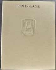 1979 Honda Civic Brochure Hatchback Sedan Wagon CVCC Excellent Original 79