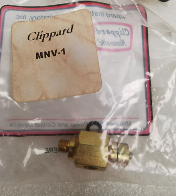 Clippard Minimatic MNV-1 Needle Valve / Perkin Elmer 09903619