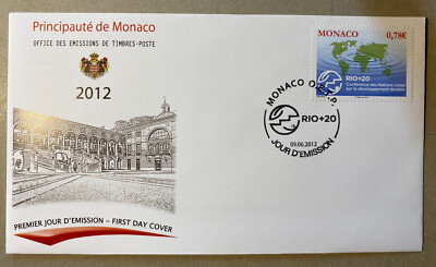 MUNICH - FDC - ''RIO + 20'' Sustainable Development Conference. Rio de Janeiro