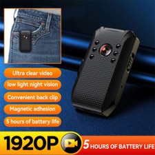 Upgraded 1920P Camcorder Mini Police Body Camera Worn Camera HD IR Night Cam