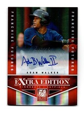 2012 Donruss Elite Autograph ADAM BRETT WALKER II Minnesota Twins 109/225