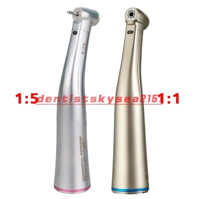 1:5 1:1 Dental Contra Angle LED Fiber Optic Handpiece TXO