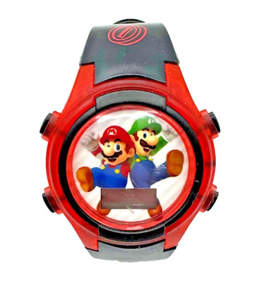 Unisex Super Mario Brothers red LCD Watch Wristwatch LCD Digital Watch