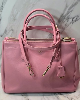 PRADA Galleria Double Zip Tote/Shoulder Bag MSRP: $2,350