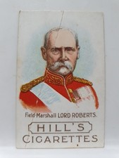 Hill's Cigarette Card, Boar War Generals, Lord Roberts (D16)