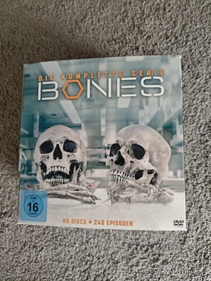 BONES   Die Knochenjägerin | Staffel 1-12 (Komplette Serie) DVD-Set | Deutsch