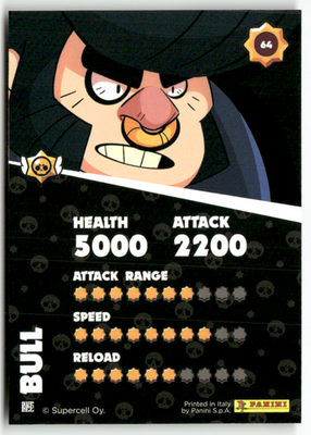 Blister Panini Brawl Stars – 3 Pochettes, 24 Cartes, Collection Limitée
