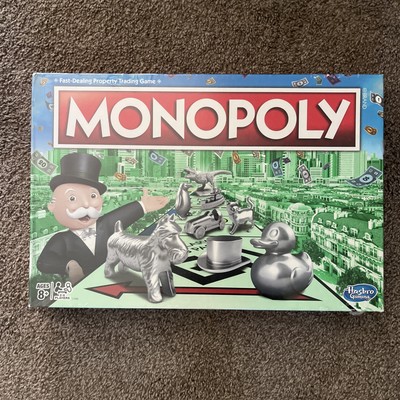 Monopoly Classic Game Hasbro Board Game Family Game Night New Sealed 2017 T-Rex