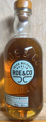 Roe & Co Blended Irish Whiskey Batch 1 Bottle 47753  45% 0,7 Liter  Erste Abf.
