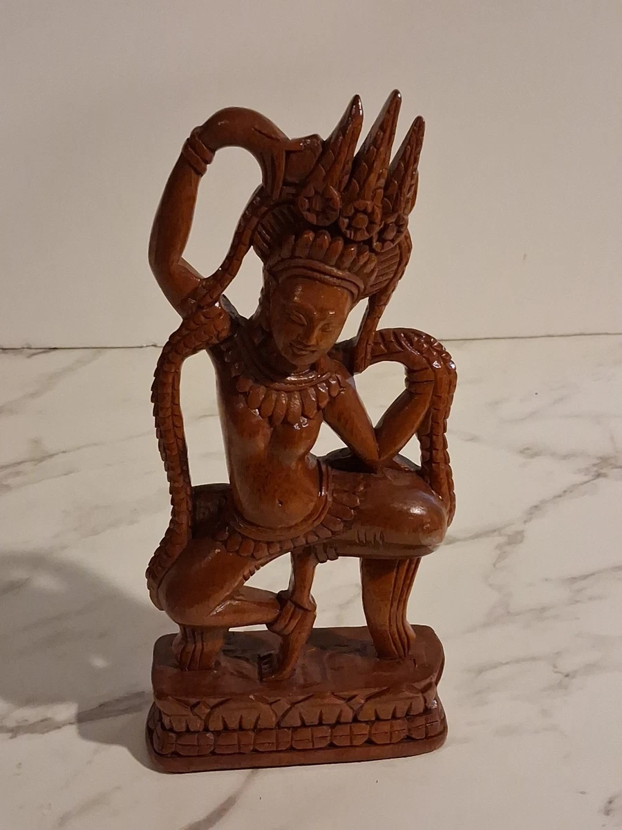 Wooden Antique Southeast Asian Statues for sale | eBay
