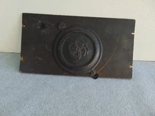 ANTIQUE SETH THOMAS MANTLE SHELF ADAMANTINE CLOCK WOODEN BACK DOOR & COVER PARTS