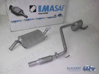 Imasaf Auspuff Ab Kat FüR Fiat Panda Selecta 1.1 I.E 1991-12/1992| Msd + Endtopf