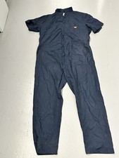 Dickies Mens 2XL Tall Navy Short Sleeve Coveralls Work Mechanic Jumpsuit 2XLT
