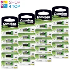 20 Camelion 4LR44 Alkaline Batteries A544 1414A A544 No Mercury 6V 5Bl 2026 New