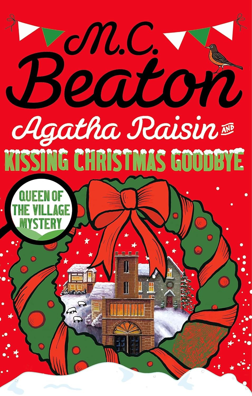 Agatha Raisin and Kissing Christmas Goodbye by M.C. Beaton (Paperback, 2016) - Image 12