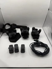 3x HTC Vive 3.0 Tracker - Black With Straps - Tested And Working