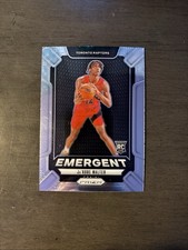 2024-25 Panini Prizm Emergent JaKobe Walter #27 RC Rookie Raptors