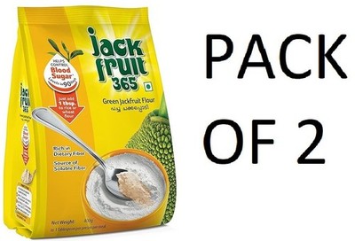 Jackfruit365 Green Jackfruit Flour | Natural Sugar Control Support | 400g Pack 2