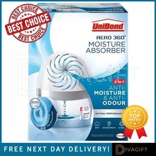 UNIBOND AERO 360 MOISTURE ABSORBER 2IN1 DEVICE ANTI ODOUR ULTRA DEHUMIDIFIER NEW