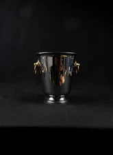 Bucket To Champagne Stainless Steel Silver & Golden Letang Remy Vintage 80s