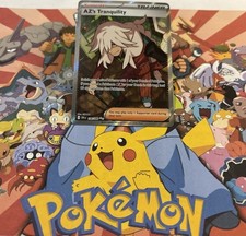 Pokemon AZ's Tranquility Full Art Chaos Rising 106/086 Mint NEW Pokemon Card