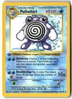 1999 Poliwhirl ⭐️ 38/102 1st Edition WOTC Base Set Shadowless Pokemon NM