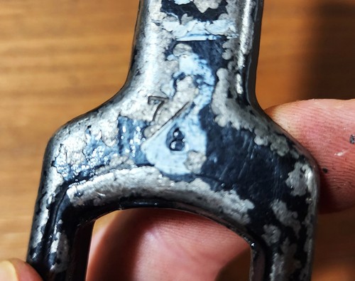 C.S. Punzone ad arco Osborne 7/8" n. 149 per pelle, gomma e altro, usato in buone condizioni - Foto 11 di 12