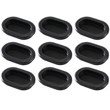Casrram Upgrade Rubber Truck Bed Plug Kit Compatible with Chevrolet Black