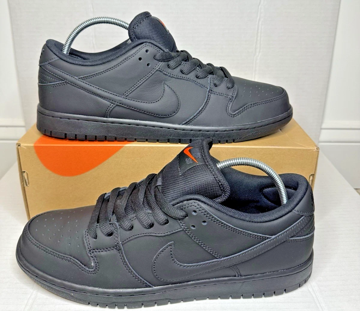 Nike Dunk Pro SB Low Triple Black | eBay