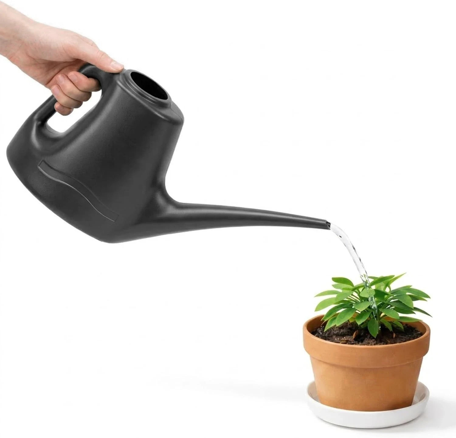 Ward Plastic Woodstock Watering Can Indoor Houseplant Mini Watering Can 1L