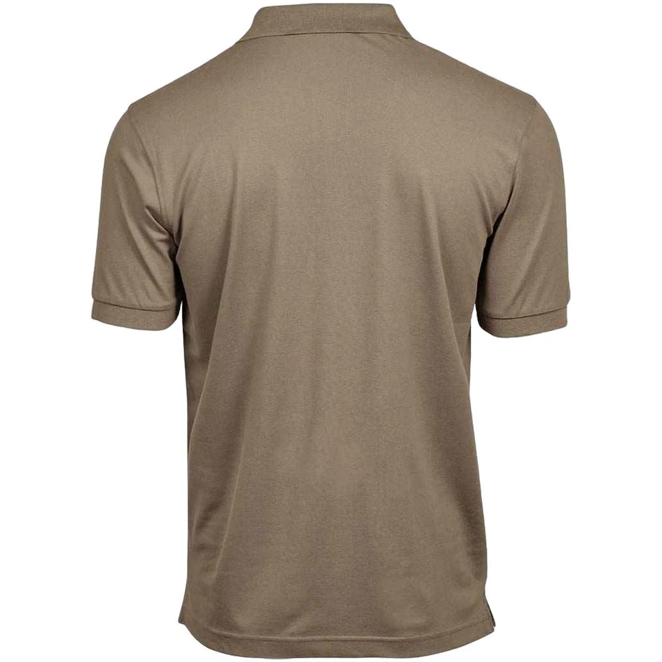 Tee Jays  Polo Luxury de Pique para Hombre (PC4085) - Imagen 2 de 3