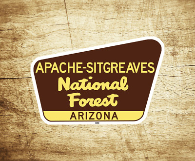 Apache Sitgreaves National Forest Decal Sticker 3.75'' x 2.5'' Arizona Park Vinyl