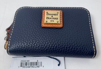 DOONEY&BOURKE ドゥーニーアンドバーク ケース Dooney & Bourke Pebble Grain Large Zip Around Credit Card Case