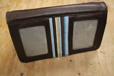 Creative Memories Purse Crossbody Brown Clutch Wristlet New Without Tags