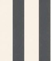 Vliestapete Rasch Blockstreifen Schwarz Weiß Florentine 485479 (4,36€/1Qm)