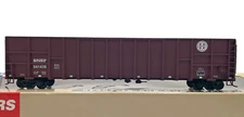 HO WALTHERS 932-4062 61' WOOD CHIP CAR BNSF 541436