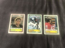 1983 TOPPS MARCUS ALLEN/FRANCO HARRIS/RONNIE LOTT 3 CARD LOT