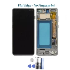 For Samsung Galaxy S10+ Plus SM-G975U LCD Touch Screen Digitizer Display Frame