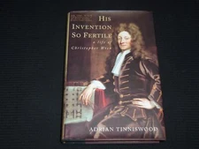 2001 HIS INVENTION SO FERTILE HARDCOVER BOOK BY ADRIAN TINNISWOOD - KD 7919