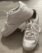 Size 7 Youth Or 9 Women’s - Nike Air Force 1 Low White - 314192-117