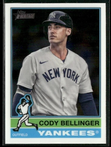 2025 Topps Heritage Chrome SP #129 Cody Bellinger New York Yankees - Bild 1 von 1