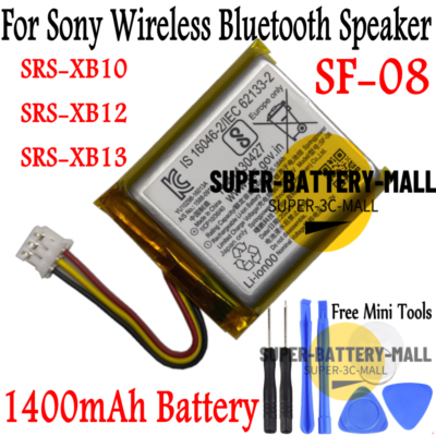 Original 1400mAh Battery For Sony SRS-XB10 SRS-XB12 SRS-XB13