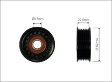 CAFFARO 107-00 Tensioner Pulley, V-ribbed belt for CADILLAC,CHEVROLET