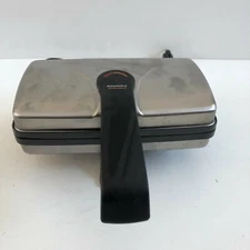 Chefs Choice Pizzelle Pro Express Bake Toscano Maker  834 Chrome Non Stick