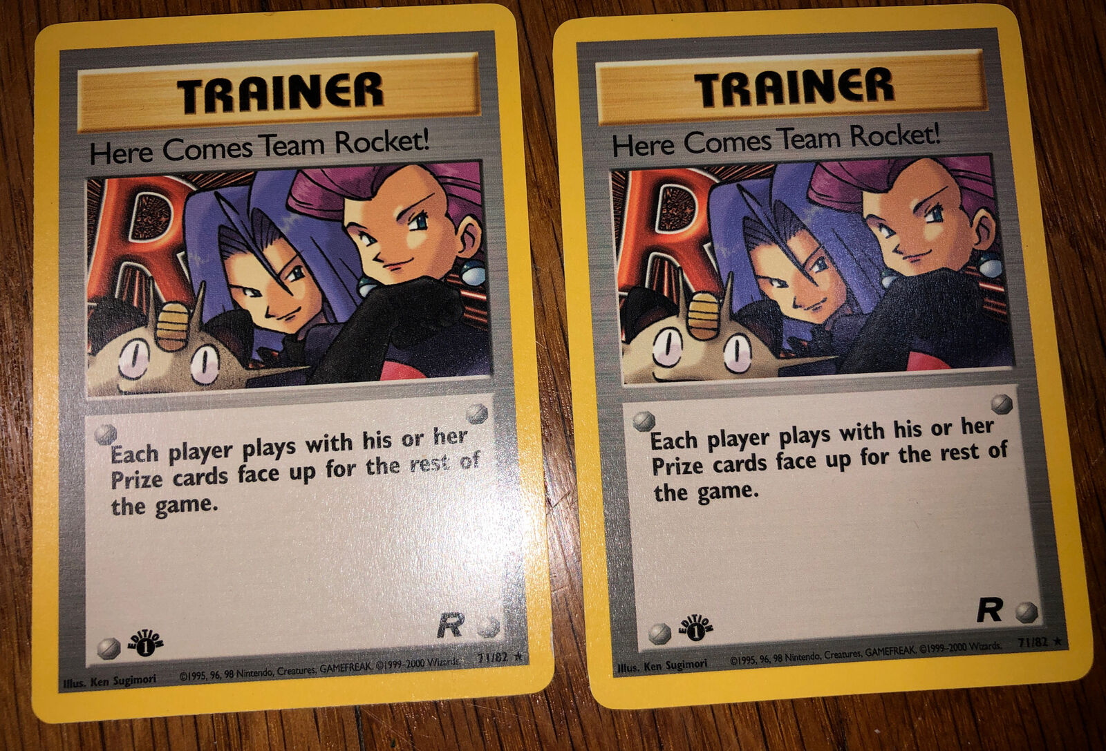 Lá vem a Equipe Rocket! / Here Comes Team Rocket! (15/82), Busca de Cards