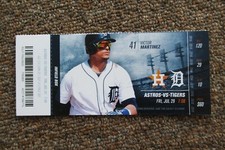 DETROIT TIGERS VS ASTROS 7/29/2016 FULL TICKET ~ ALTUVE/UPTON/McCANN+ HRs